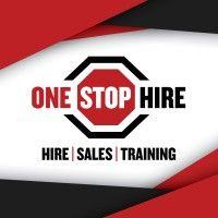 one stop hire logo image