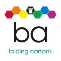 ba folding cartons logo image