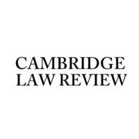 cambridge law review logo image