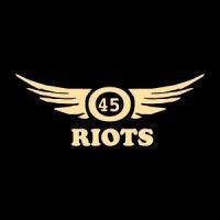 45 riots logo image