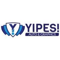 yipes! auto & graphics logo image