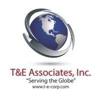 t & e associates, inc. logo image