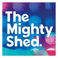 the mighty shed logo image