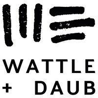 wattle + daub architects logo image