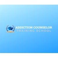 addiction counselor training school logo image