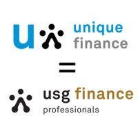 unique finance is nu usg finance logo image