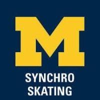 university of michigan synchronized skating team logo image