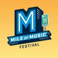 mile of music festival logo image