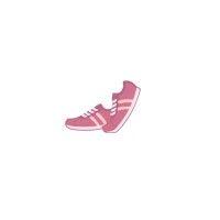 pink sneakers productions logo image