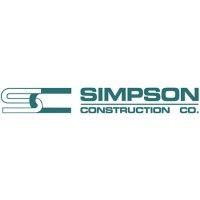 simpson construction co. logo image