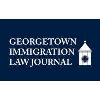 georgetown immigration law journal logo image