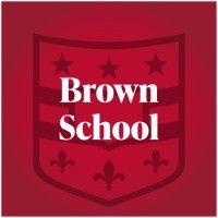 washu brown school logo image