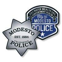 modesto police department logo image