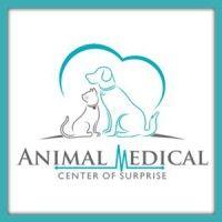 animal medical center of surprise logo image