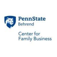 penn state behrend-center for family business