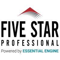 five star professional logo image