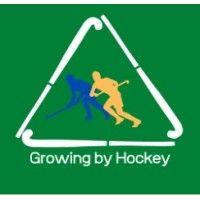 growing by hockey logo image