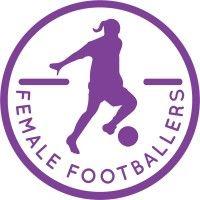 female footballers logo image