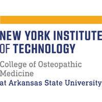 new york institute of technology college of osteopathic medicine at arkansas state university logo image