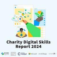 charity digital skills report logo image