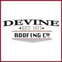 devine roofing company logo image