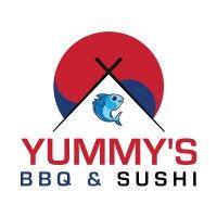 yummy's bbq & sushi logo image