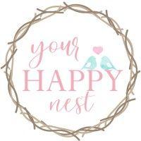 your happy nest nanny and babysitting agency logo image