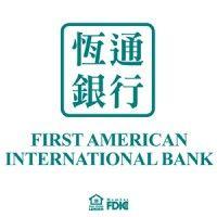 first american international bank logo image