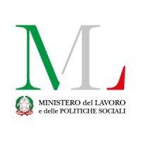 ministero del lavoro e delle politiche sociali logo image