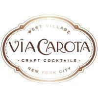 via carota craft cocktails logo image