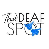 that deaf spot logo image