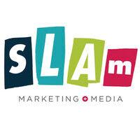 slam marketing + media logo image