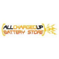 all charged up battery store logo image