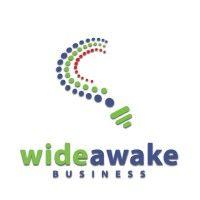 wide awake business logo image