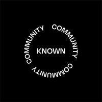 known. a community