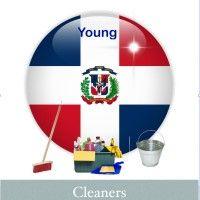 young dominican cleaners logo image