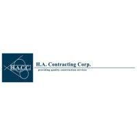 h.a. contracting corp logo image