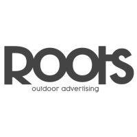 roots outdoor advertising agency logo image