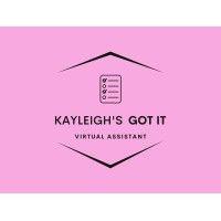 kayleigh's got it - virtual assistant logo image