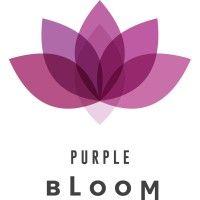 purple bloom group logo image