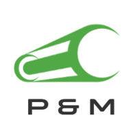 p & m logo image