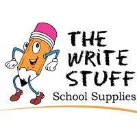 the write stuff school supply company logo image