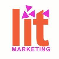 lit marketing logo image