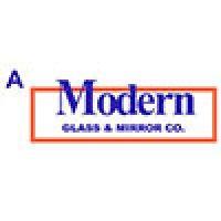 a modern glass & mirror co. logo image