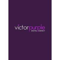 victor purple logo image