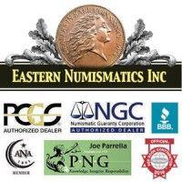 eastern numismatics inc logo image