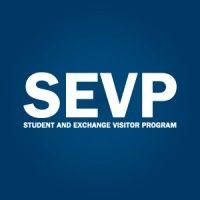 student and exchange visitor program logo image