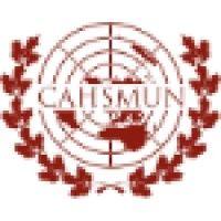 canadian high schools model united nations logo image