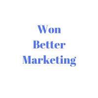 won better marketing logo image