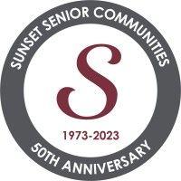 sunset senior communities logo image